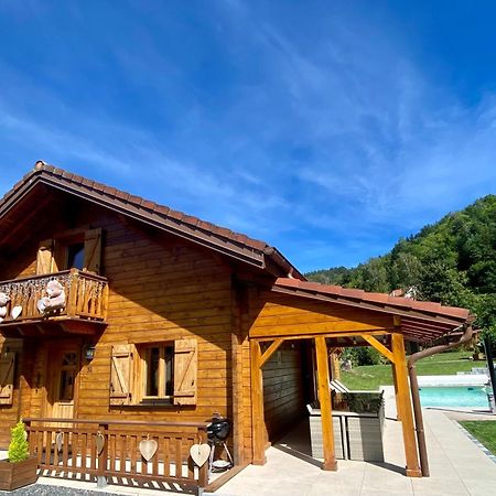 Gite Chalet Avec Bain Nordique Et Piscine 11 Pers Hautes Vosges Plainfaing Buitenkant foto