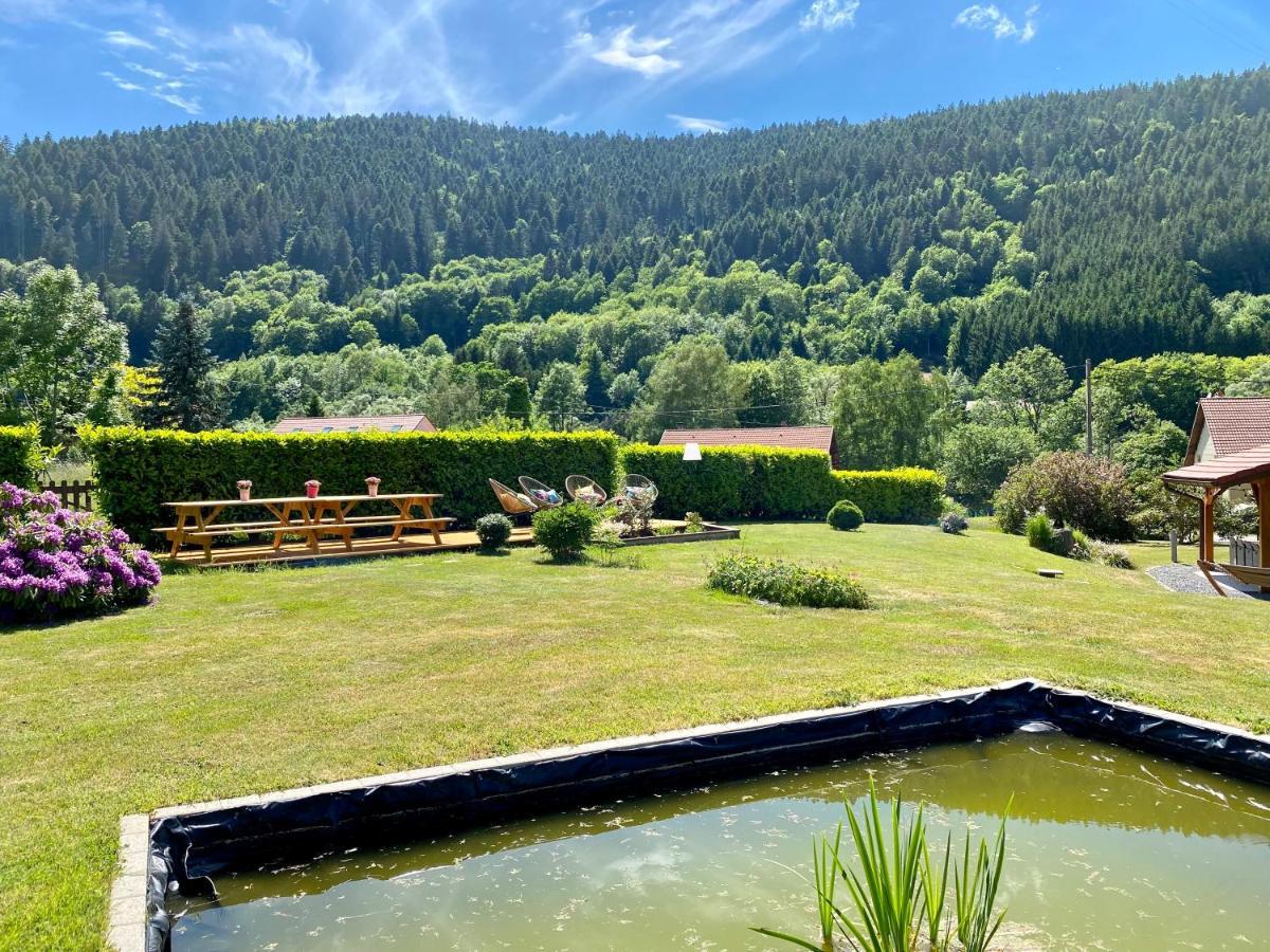 Gite Chalet Avec Bain Nordique Et Piscine 11 Pers Hautes Vosges Plainfaing Buitenkant foto