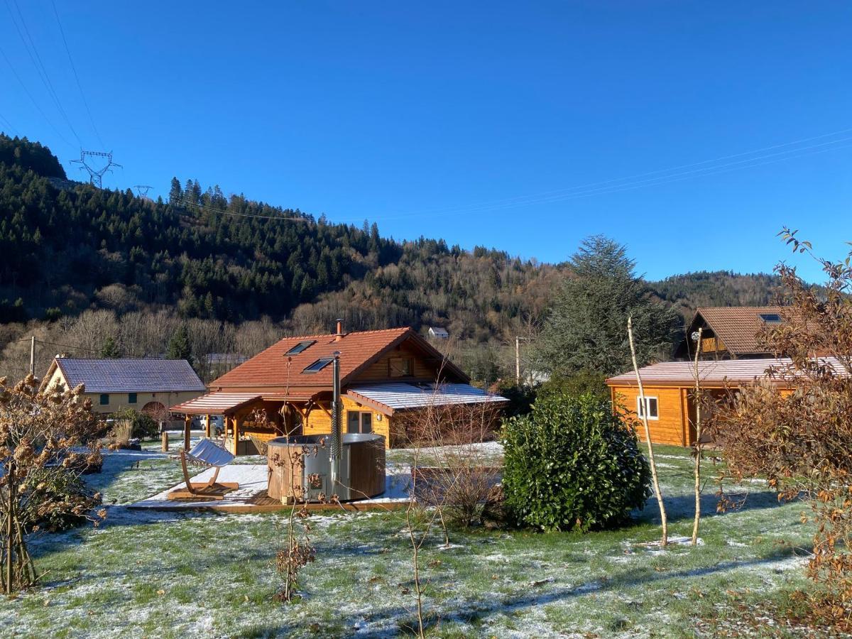 Gite Chalet Avec Bain Nordique Et Piscine 11 Pers Hautes Vosges Plainfaing Buitenkant foto